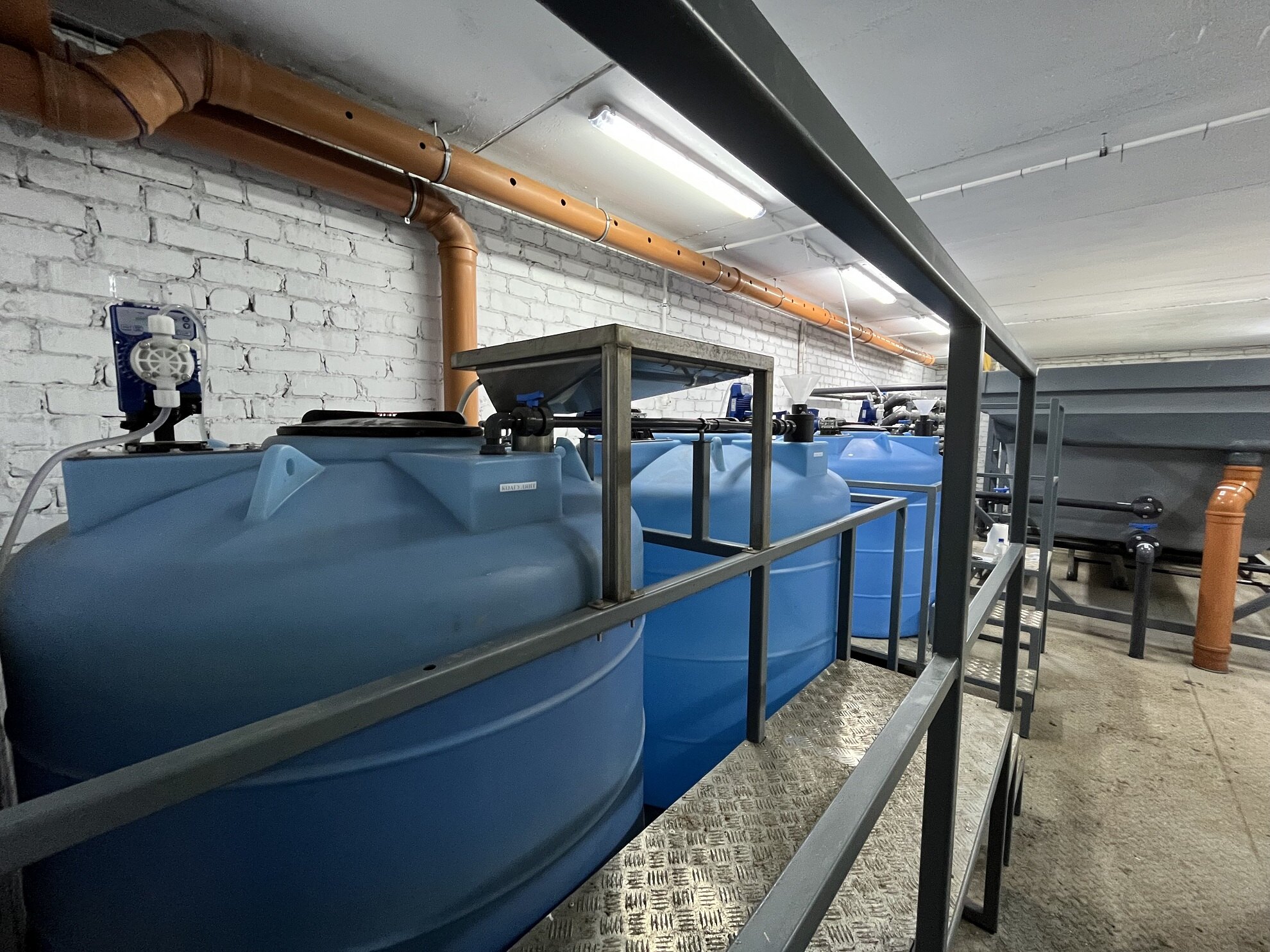 очистные сооружения молочного производства